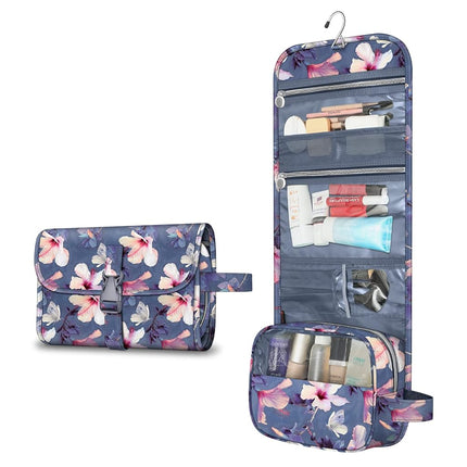 FINTIE Portable Toiletry Cosmetic Travel Bag Hanging Makeup Organizer