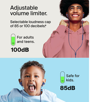 Belkin SoundForm Wired Earbuds with USB-C Connector, in-Ear Earphones w/Microphone - USB-C Headphones for iPhone 17, iPhone 16, iPad mini, Galaxy S25, Google Pixel 9, Android, and More - Blue
