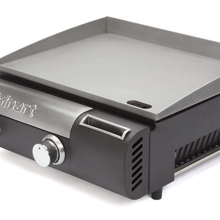 Cuisinart Gourmet Tapa y Bolsa para Plancha de Gas de Dos Quemadores, Negro