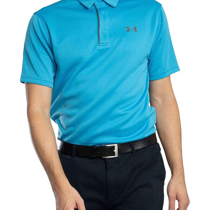 Under Armour Mens Tech Polo Shirt Blue M