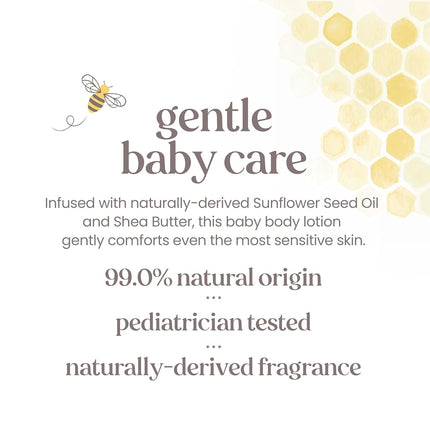 Burts Bees Baby Ultra Gentle Lotion for Kids 6 oz Body Lotion, White