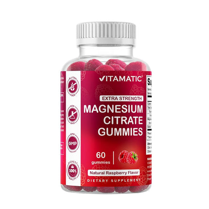 Vitamatic Extra Strength Magnesium Gummies 255 mg 