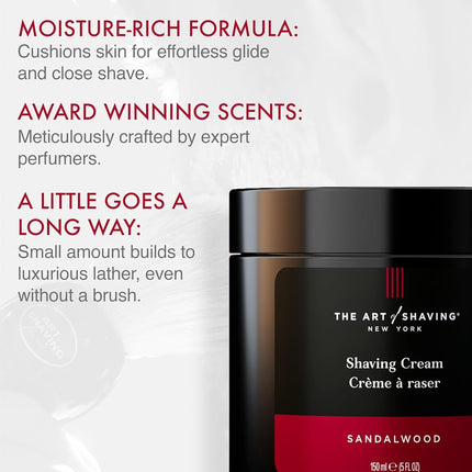 The Art Of Shaving Shaving Cream - Sandalwood Essential Oil - 150g/5.3oz