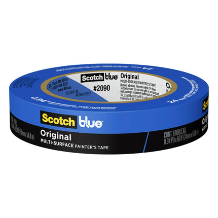 ScotchBlue 2090-24EC Original Multi-Surface, 0.94 in x 60 yd, 24 Rolls Painter's Tape, Blue