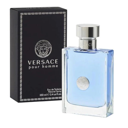 Versace Pour Homme Eau de Toilette Natural Spray for Men, 100ml