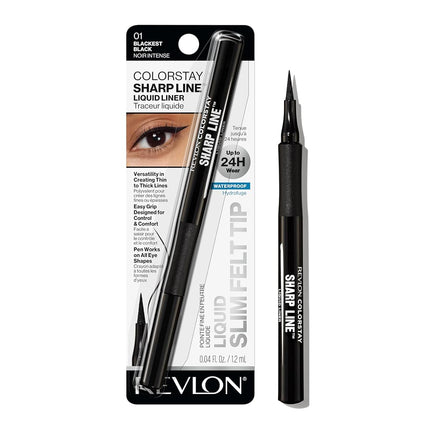 Revlon Colorstay Liquid Classic Tip Eye Pen, Black