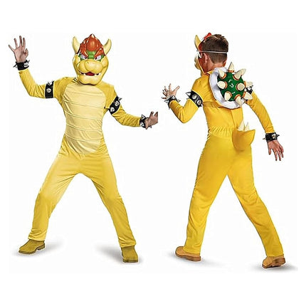 Super Mario Brothers Bowser Deluxe Costume for Kid