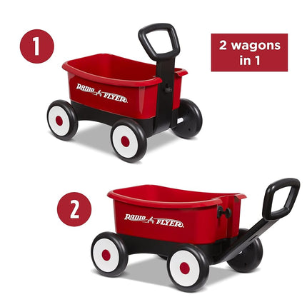 Radio Flyer Push & Pull Walker Wagon, Ages 1-4 Years