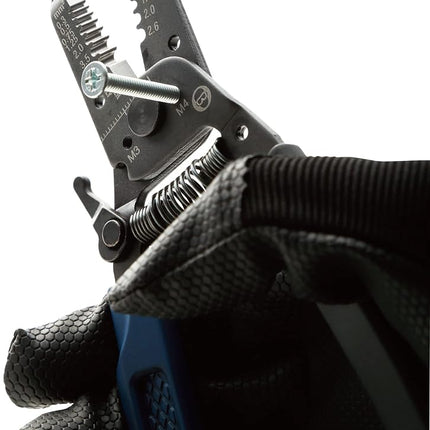 VESSEL Wire Stripper with Screw Cutter 3500E-5 (2.6, 2.0, 1.6, 1.2, 1.0, 0.9, 0.65mm)