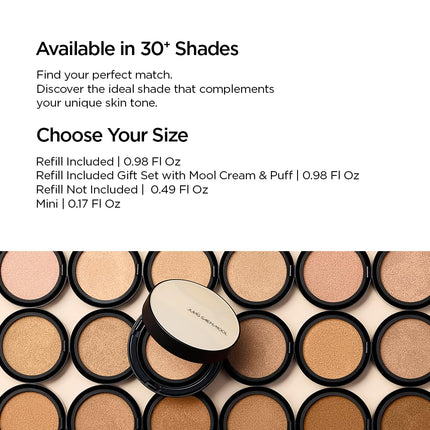 JUNG SAEM MOOL | Skin Nuder Cushion SPF 50 (14g+14g Refill), 17 Fair Light