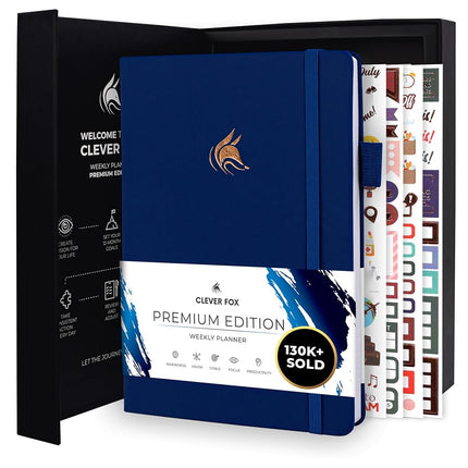 Clever Fox Planner Premium Edition - Luxurious Wee