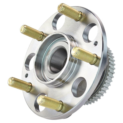 TRQ Rear Wheel Bearing & Hub Assembly with ABS Sensor Compatible with 2004-2008 Acura TL 2003-2007 Honda Accord