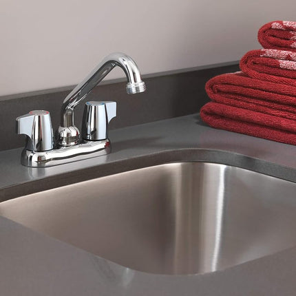 Moen 74998 Chateau Two-Handle Low Arc Laundry Tap Faucet, Chrome