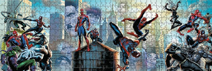 Buffalo Games - Marvel - 4 X 1 Multipack - Spider-Man - Multi-Piece Jigsaw Puzzles for Adults - Challenging Puzzle Perfect for Game Nights - Finished Size Varies