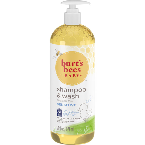 Burt's Bees Baby Bee Fragrance Free Shampoo and Bo