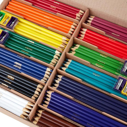 Crayola Coloured Pencils Classpack, 462 Count