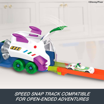 Hot Wheels Toy Story 5 Launcher & Hauler with Toy Car