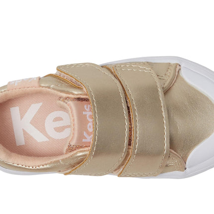 Keds Girl's Courtney Hl (Toddler/Little Kid) Sneaker, Rose Gold, 10 Little Kid
