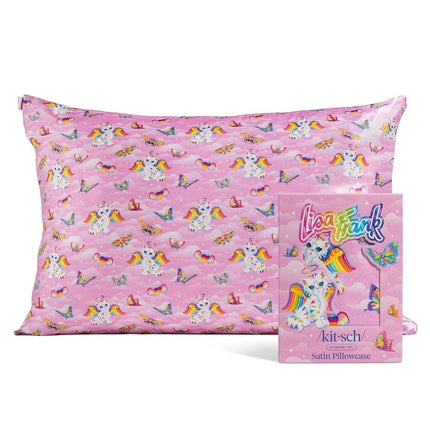 Kitsch x Lisa Frank Satin Pillowcase with Zipper f
