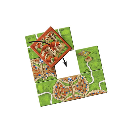 Carcassonne: Abbey and Mayor Expansion 5 Board Game