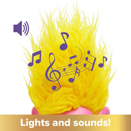 DreamWorks Trolls Band Together Rainbow HairTunes Viva Doll, Doll & Cape Accessory with Light-Up Hair, Music & Sounds, Gift for Ages 3 Years Old & Up, HNF21