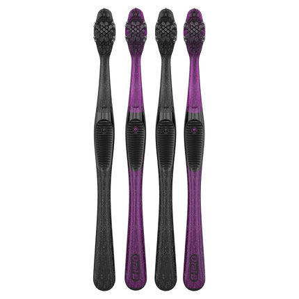 Oral-B Charcoal Toothbrushes, Soft 4ct