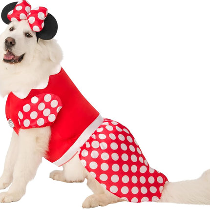 Disney Minnie Mouse Mickey's Clubhouse Pet Big Dog Halloween Costume XXL-XXXL