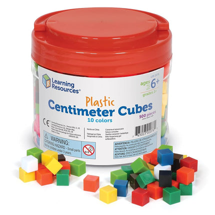 Learning Resources Plastic Centimeter Cubes - set of 500