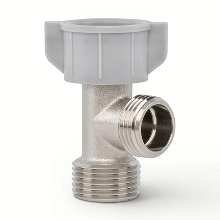 LUXE Bidet 7/8" x 7/8" x 1/2" Hybrid Metal & Plastic Cold Water T-Adapter for Bidets, Only Compatible with NEO Series Bidets Attachments