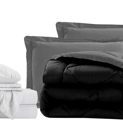 Elegant Comfort 1500 Thread Count 7-Piece Queen Si