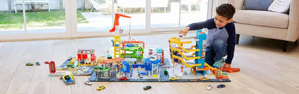 Matchbox Takeoff Adventure Airport Set with Toy Audi & Plane