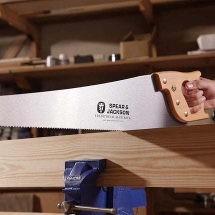 Spear & Jackson Traditional Skewback Woodsaw, 550mm, 10PPI