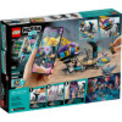 LEGO Hidden Side Le sous-marin de J.B. 70433, jouet de chasse aux fantômes en réalité augmentée (RA), avec sous-marin, kit de chasse aux fantômes basé sur une application, comprend 3 figurines et une figurine de requin, Nouveauté 2020 (224 pièces)