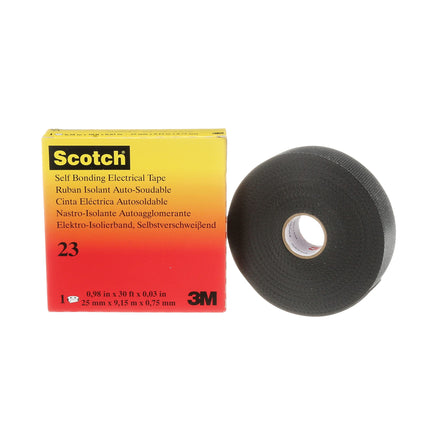 3M Scotch Rubber Splicing Tape 23, 1 in x 30 ft, B