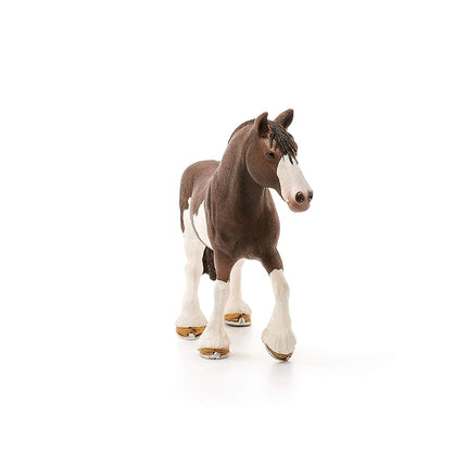 SCHLEICH 13809 Clydesdale mare Farm World Toy Figurine for children aged 3-8 Years
