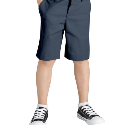 Dickies Boys Flex Waist Flat Front Short, Dark Nav