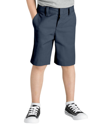 Dickies Boys Flex Waist Flat Front Short, Dark Nav
