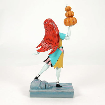 Enesco Disney Traditions by Jim Shore The Nightmare Before Christmas Sally Holding Pumpkins Figurine, 9.06 Inch, Multicolor