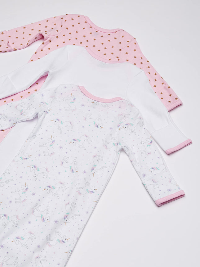 Gigoteuses en coton pour bébés Hudson Baby, licorne magique, prématuré-nouveau-né