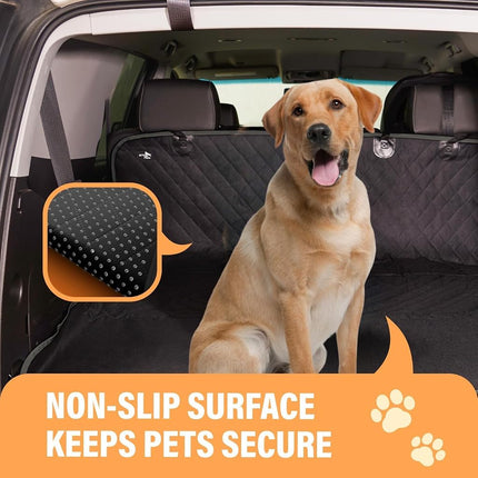 Active Pets Hammock Dog Back Seat Cover, Waterproof, Scratchproof, Nonslip Car/Truck/SUV Back Seat Protector