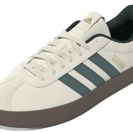 adidas Men's Vl Court 3.0 Core White/Preloved Teal/Aurora Ivy 6.5 UK 40 EU