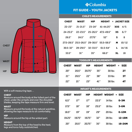 Columbia Big Girl's Benton II Hoodie Sweater Pink ice X-Large