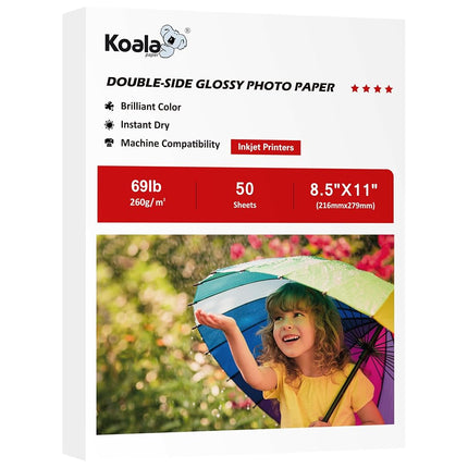 Koala Double Sided Thick Glossy Photo Paper 8.5x11