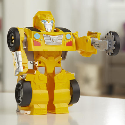 Transformers Rescue Bots Academy Bumblebee Robot de juguete convertible, figura de acción coleccionable de 15 cm de Playskool Heroes para niños a partir de 3 años (Exclusivo de Amazon)