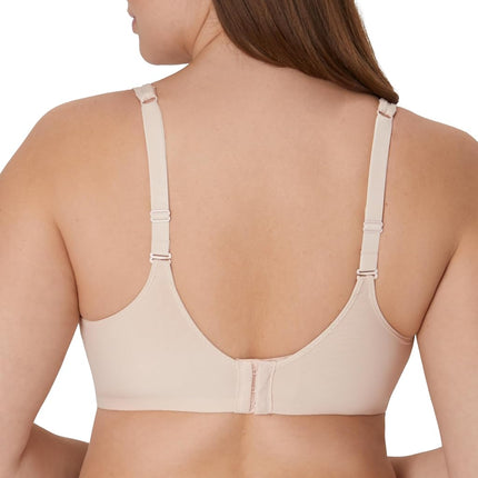Bali Womens One Smooth U Ultra Light, Underwire T-Shirt Bra, Convertible Straps, Sandshell, 38C