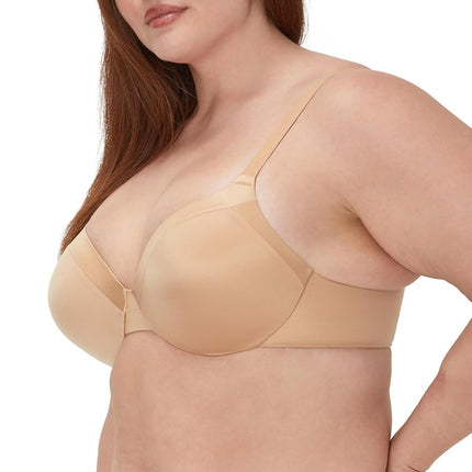Maidenform Women's Maidenform Women's Comfort Devotion Extra-coverage T Shirt Bra, Body Beige, 34B UK