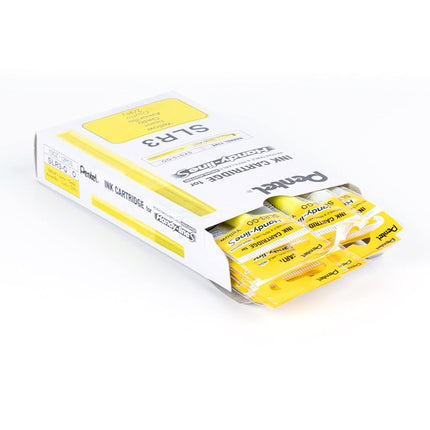 Pentel Refill for Handy-Line S Highlighter, Yellow Ink, Box of 12 (SLR3-G)