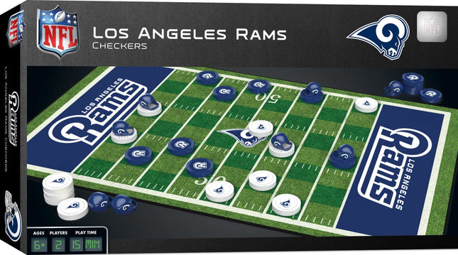 MasterPieces 41840 Sports Checkers, Blue, 8" X 2" 
