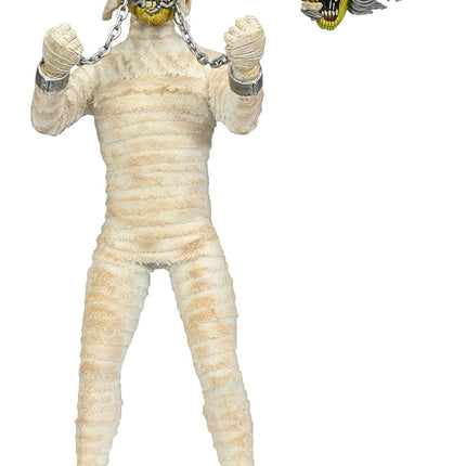 NECA - Iron Maiden - Mummy Eddie - Figurine articulée en tissu de 20 cm