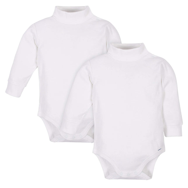 Gerber Baby-Boys 2-Pack Long Sleeve Turtleneck One
